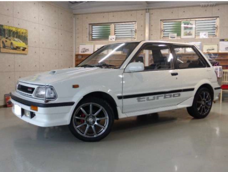 1986 starlet ep71 turbo s for sale japan 75k