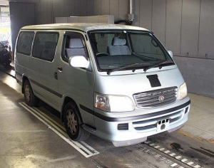 2002 toyota hiace kzh100 super custome 3.0 diesel for sale in japan