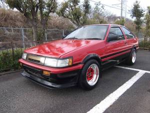1986 toyota corolla levin gt apex for sale japan ae86