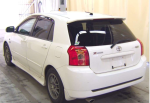 zze123 2006 toyota corolla runx trd sports m for sale in japan